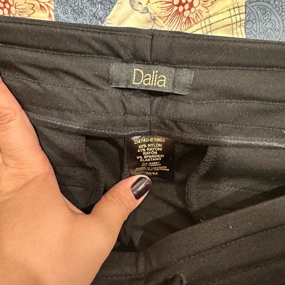 Dalia Black  Pants
